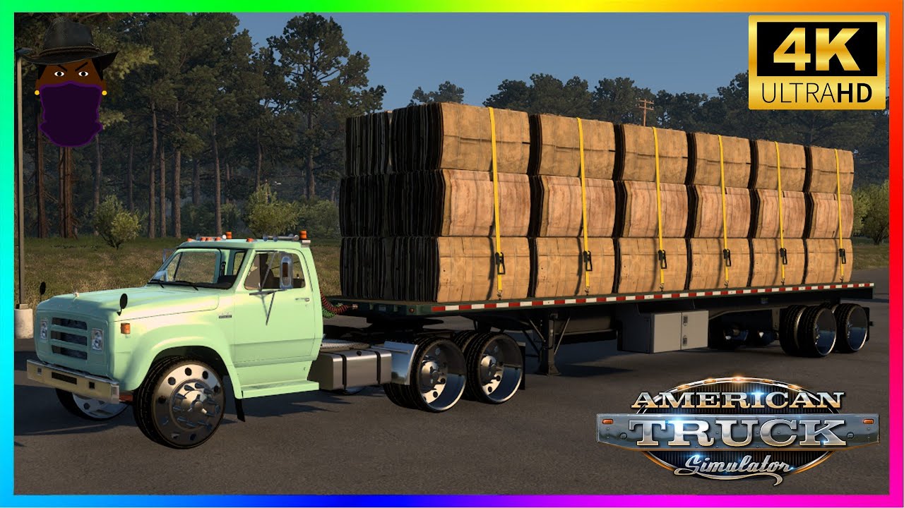 American Truck Simulator Delivery Wastepaper Detroit Diesel Straight Pipe (133) 2026 🎮 ⁴ᴷ⁶⁰