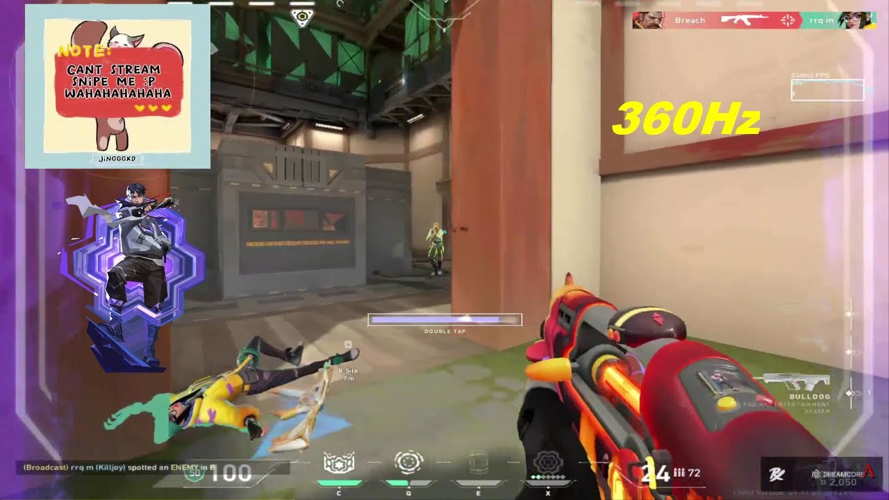 PRX JINGGG PLAYS ISO TEST 360Hz | MAP HAVEN RANKED GAMEPLAY [POV] #jinggg #PRX #prxjinggg