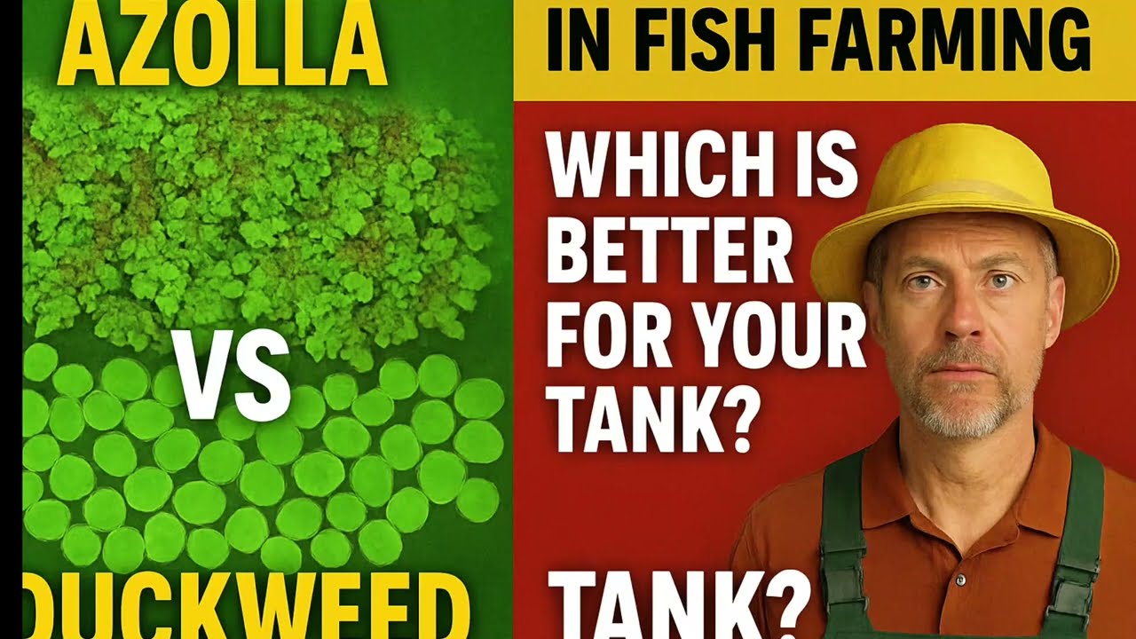 Azolla vs Duckweed in Fish Tanks: Feed or Water Quality? Fish farmers keep asking me this: