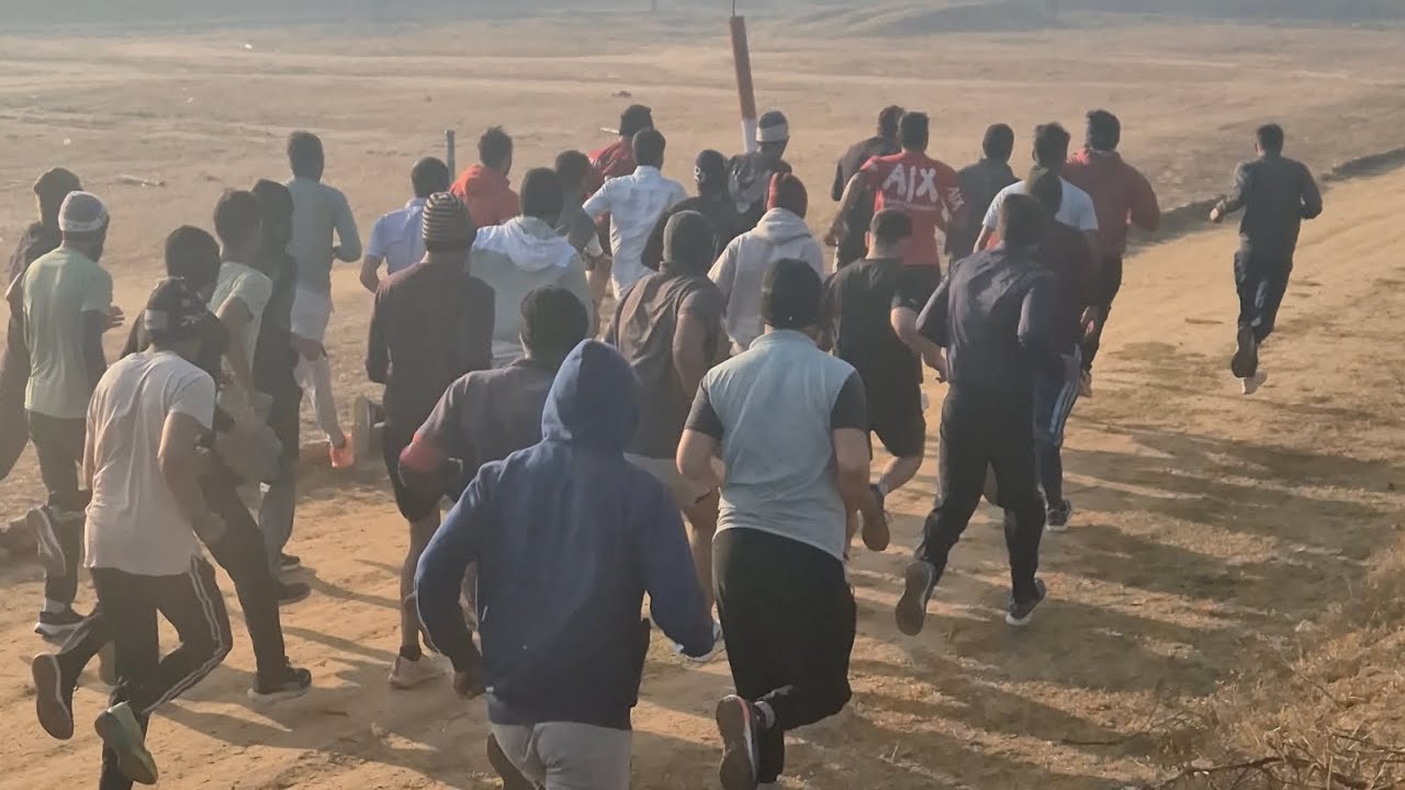 DEHLI POLICE 1600 METER 🥶🔥| kargil defence acdemy behror❣️| #delhipolice#ssc #1600mtrruning#longjump