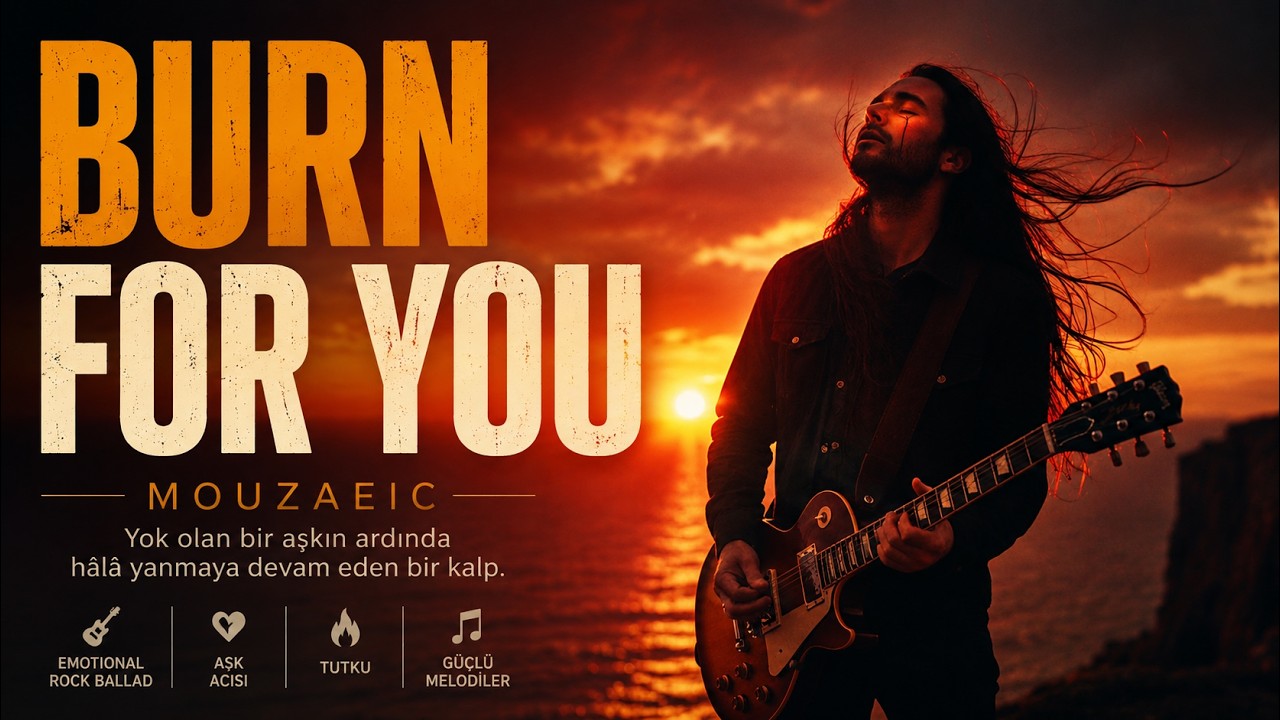 Burn for You - MOUZAEIC (Electric Guitar Cinematic Emotional Rock Ballad)