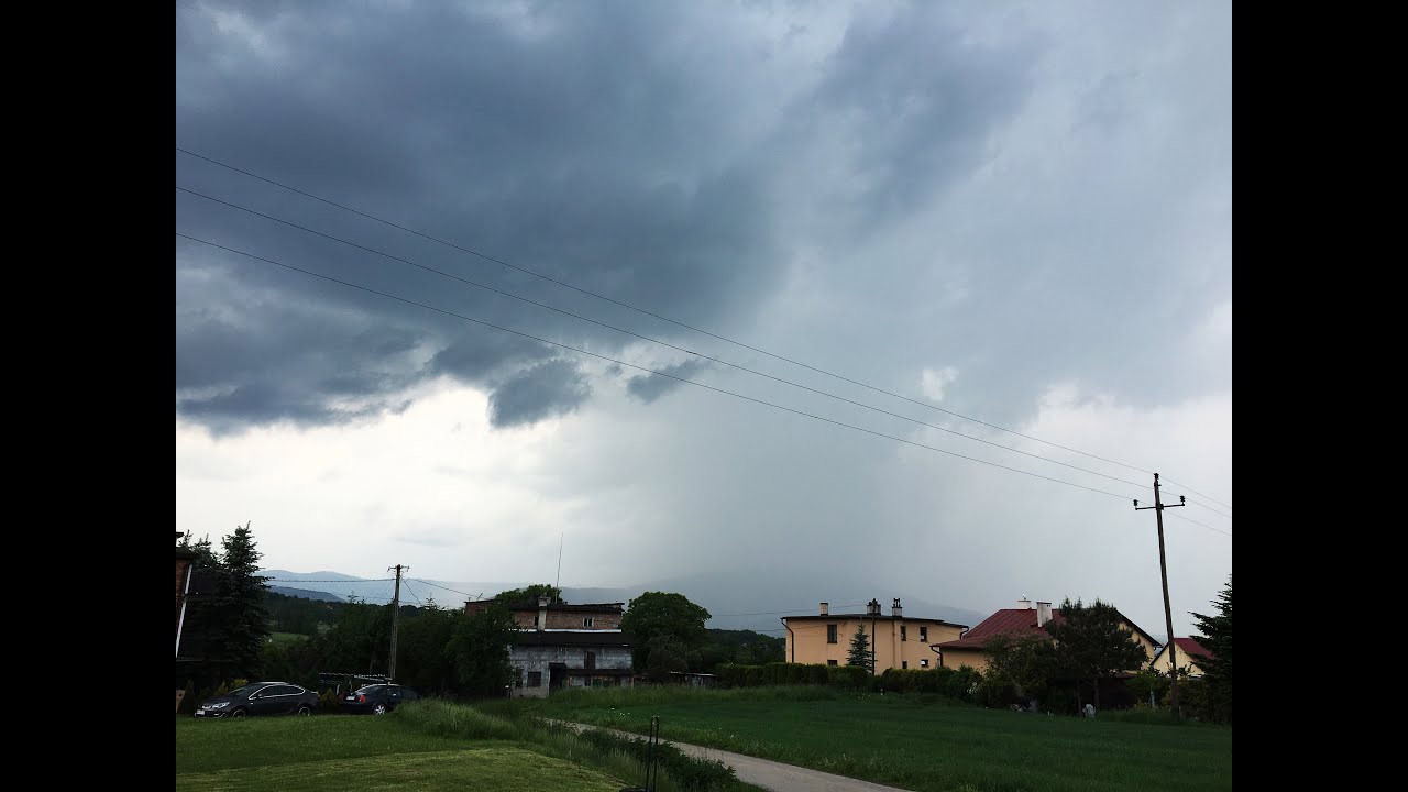 Burza Czaniec 29.05.2016 - umiarkowana.