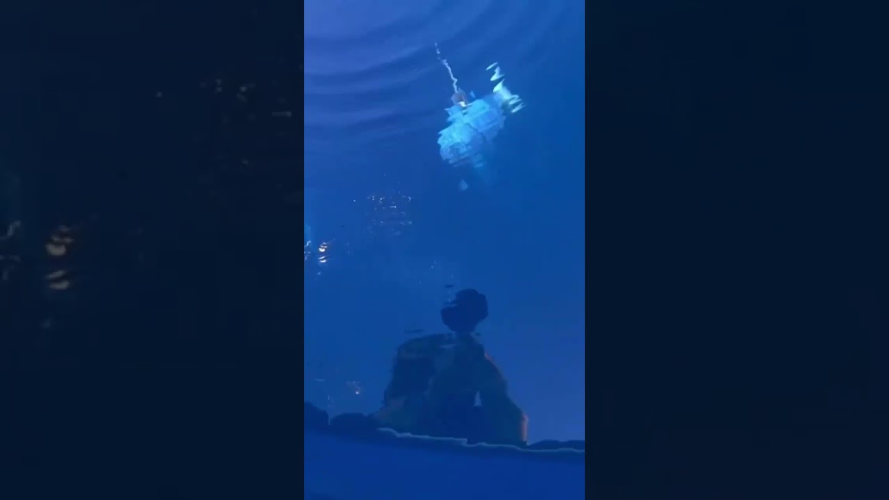 Un poisson aux grands yeux remont&eacute; &agrave; 2000 pieds de profondeur ! #shorts