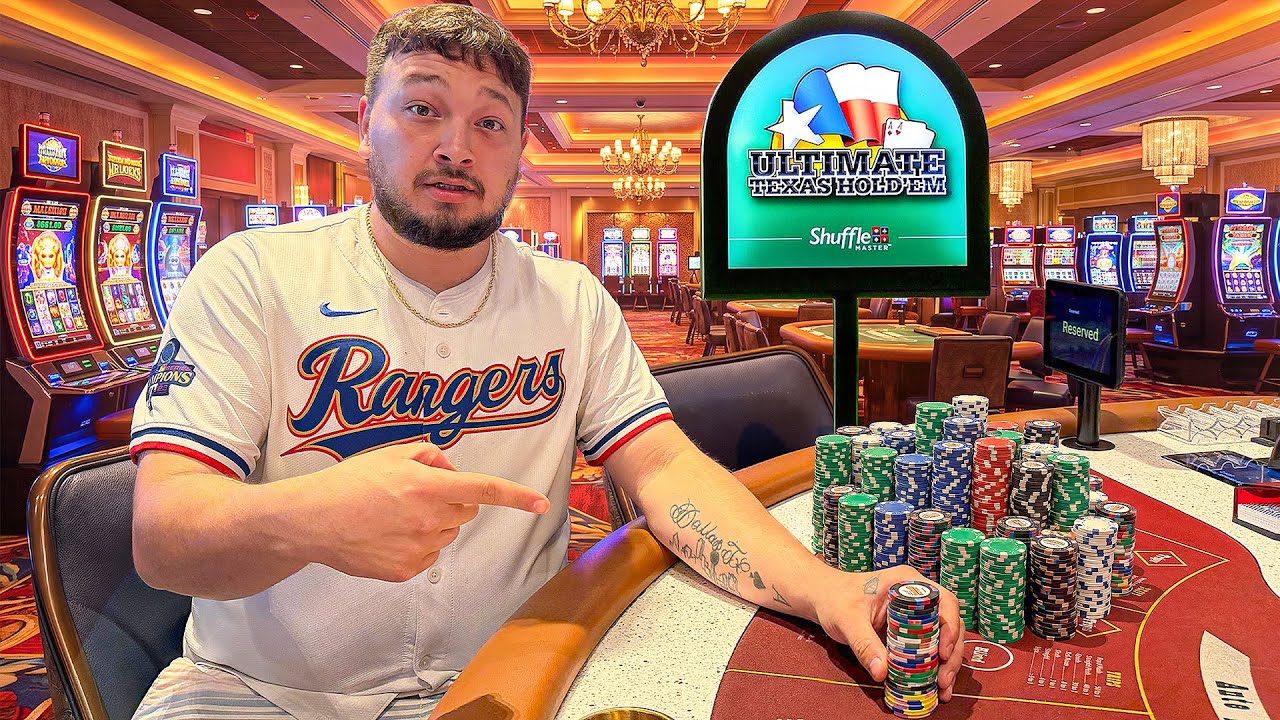 Ставлю по максимуму В ВСЛЕПУЮ в каждой раздаче в Ultimate Texas Holdem!