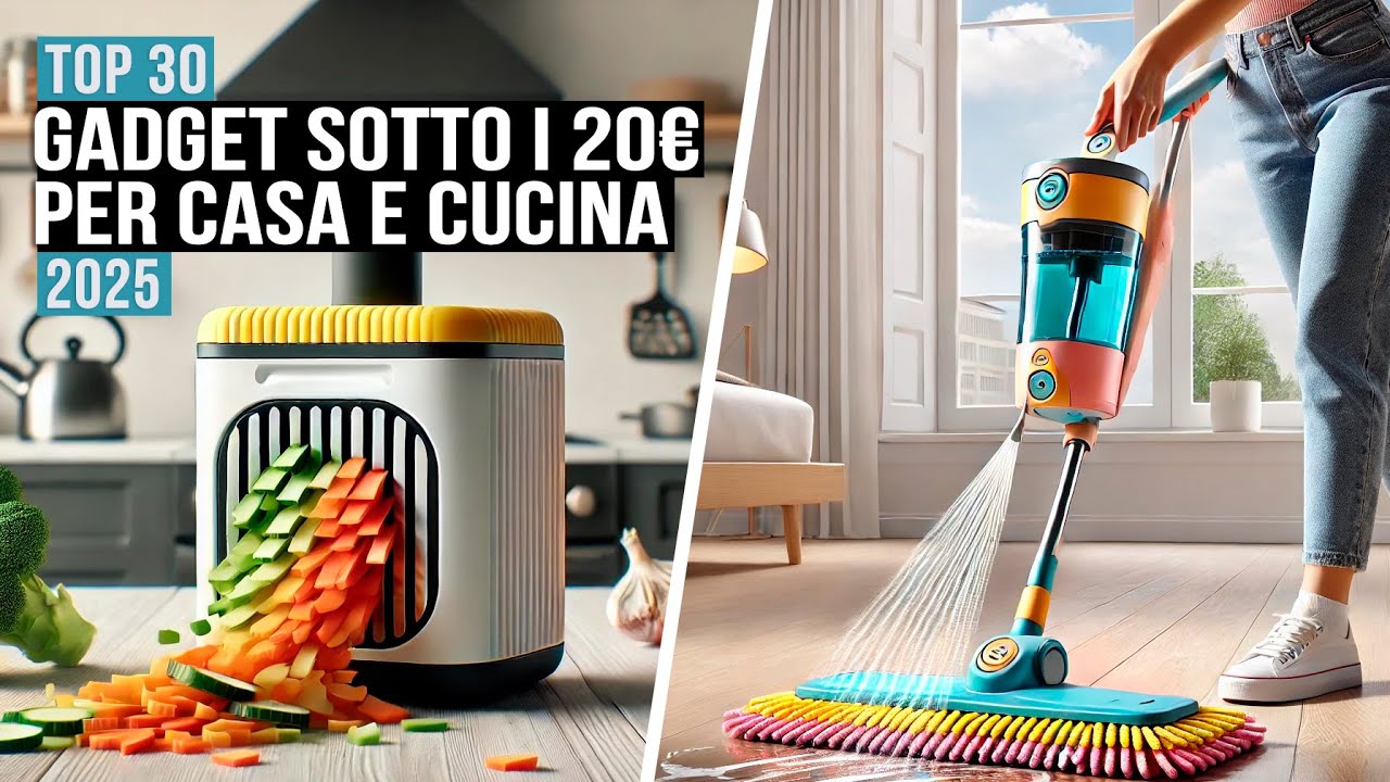 30 Gadget Utilissimi per Casa e Cucina su Amazon sotto i 20€ !