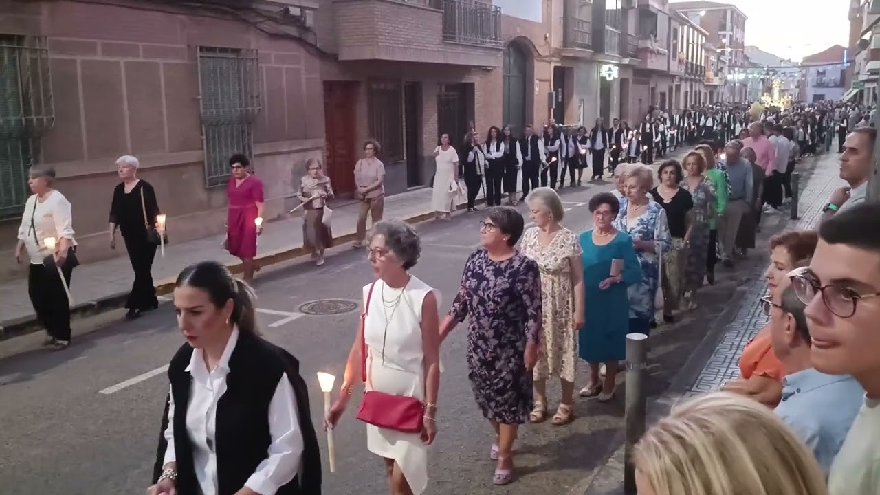 PROCESIÓN DE NTRA  SRA  DE LOS REMEDIOS 2024 CALZADA DE CALATRAVA