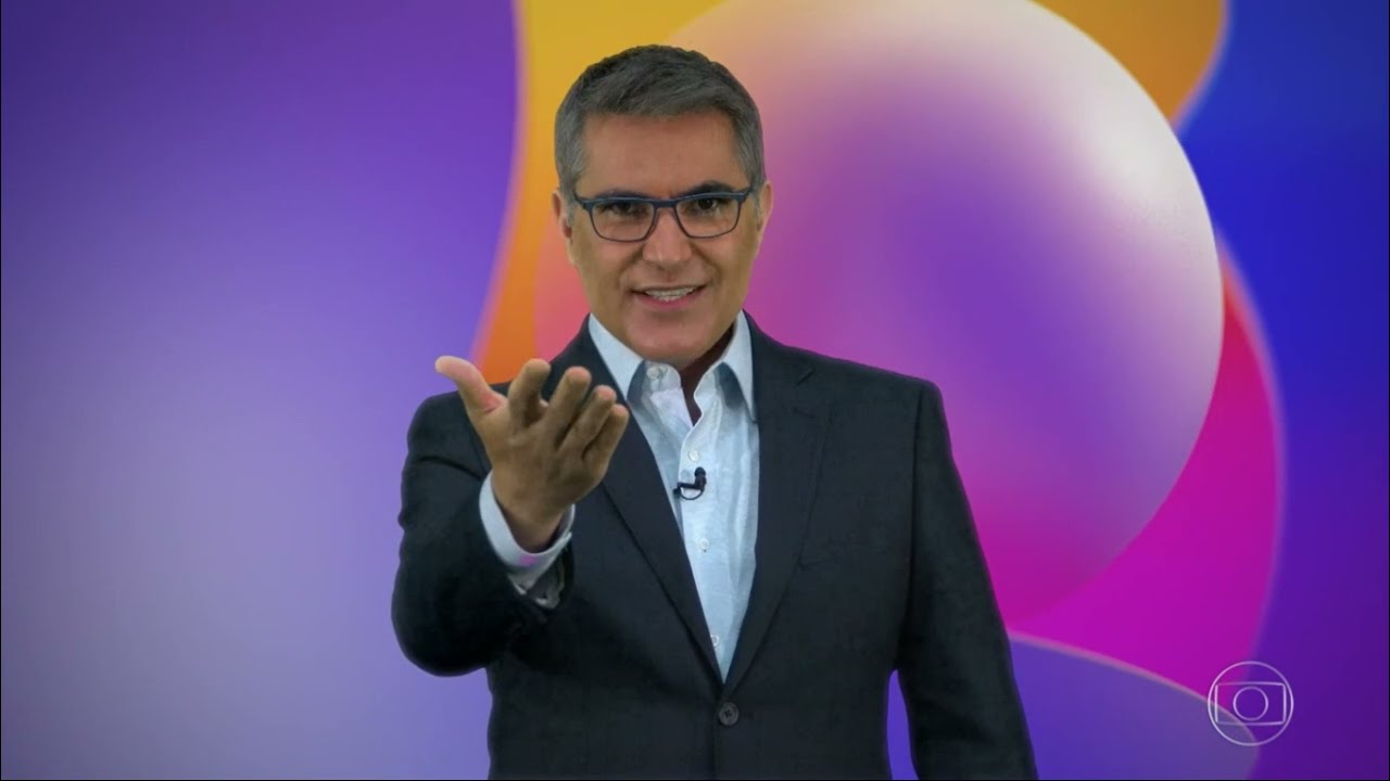 Jornal Nacional apresenta nova logomarca da TV Globo