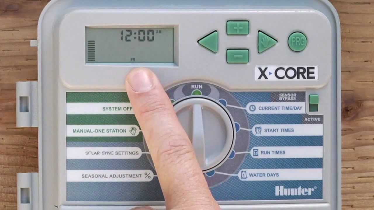 DRF Hunter X-Core Controller Programming