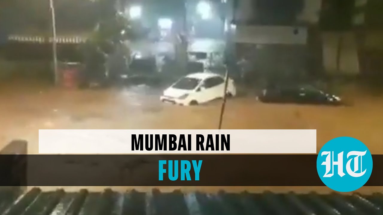 Mumbai: Cars swept away, roads flooded amid heavy rain | Watch