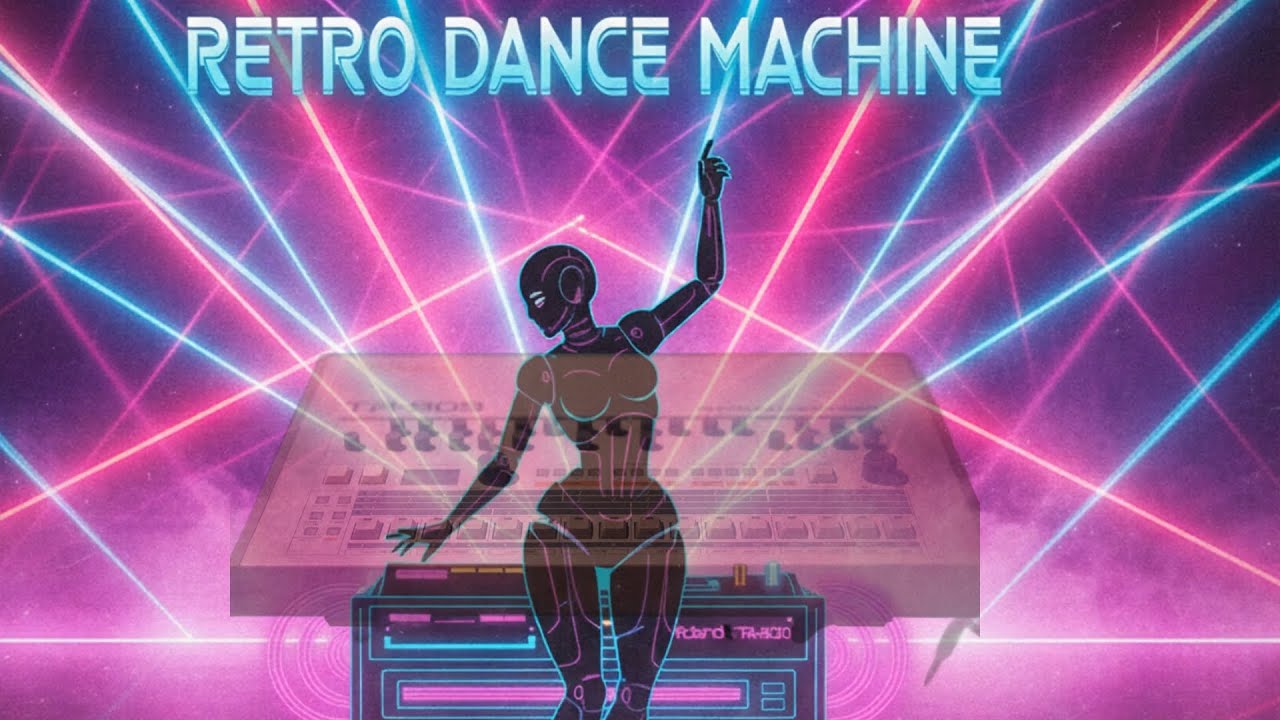 Retro Dance Machine   GROOVY RETRÒ DANCE | Energetic Synthwave  Italo Disco  TR 808   Dx7 D50 M1