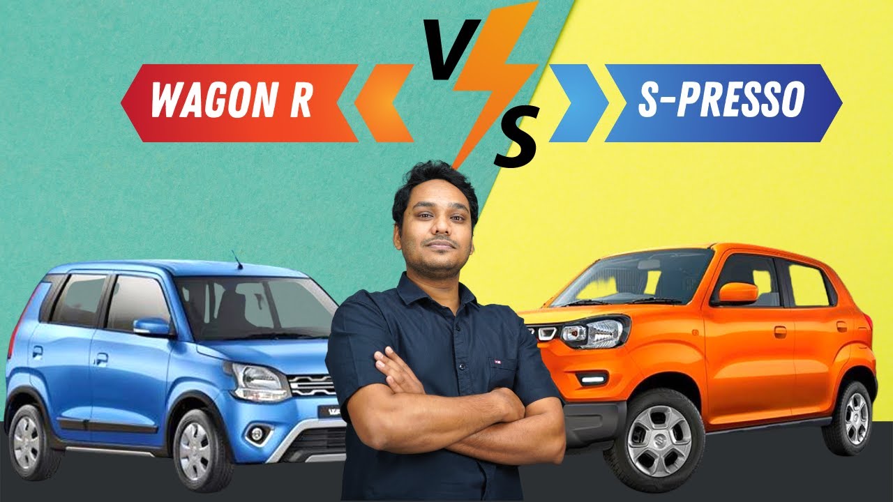 Maruti Suzuki S-Presso Vs Maruti Suzuki Wagon R | Design, Features, Comfort, Mileage and Safety
