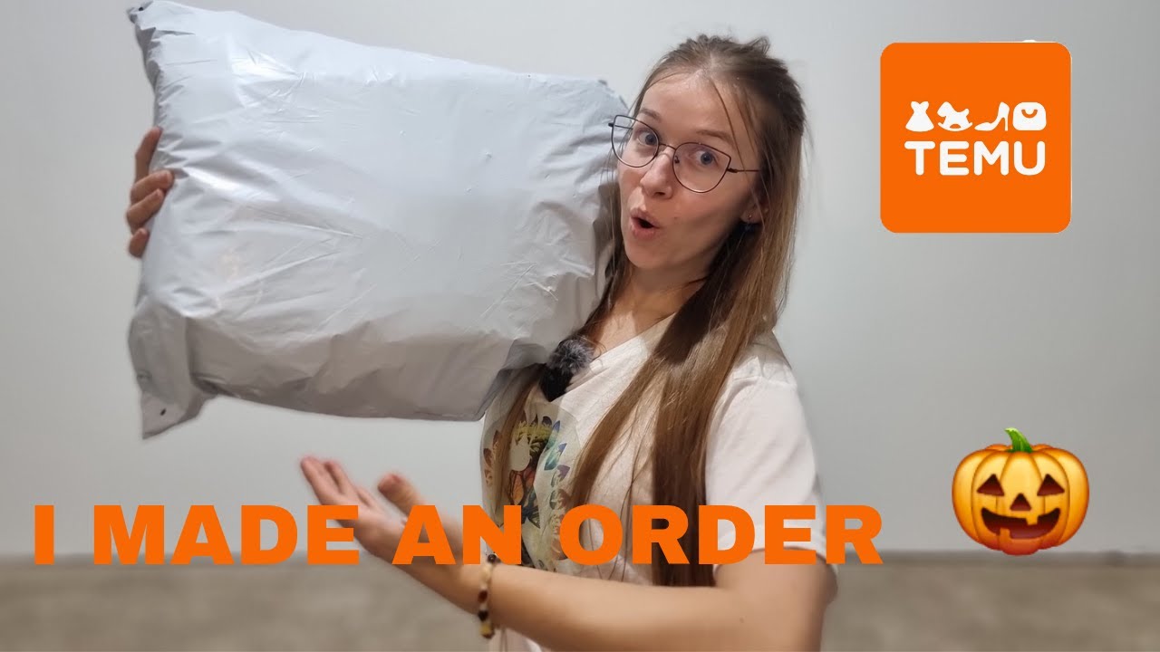 TEMU Order Unpacking - Halloween decorations, DIY products and More