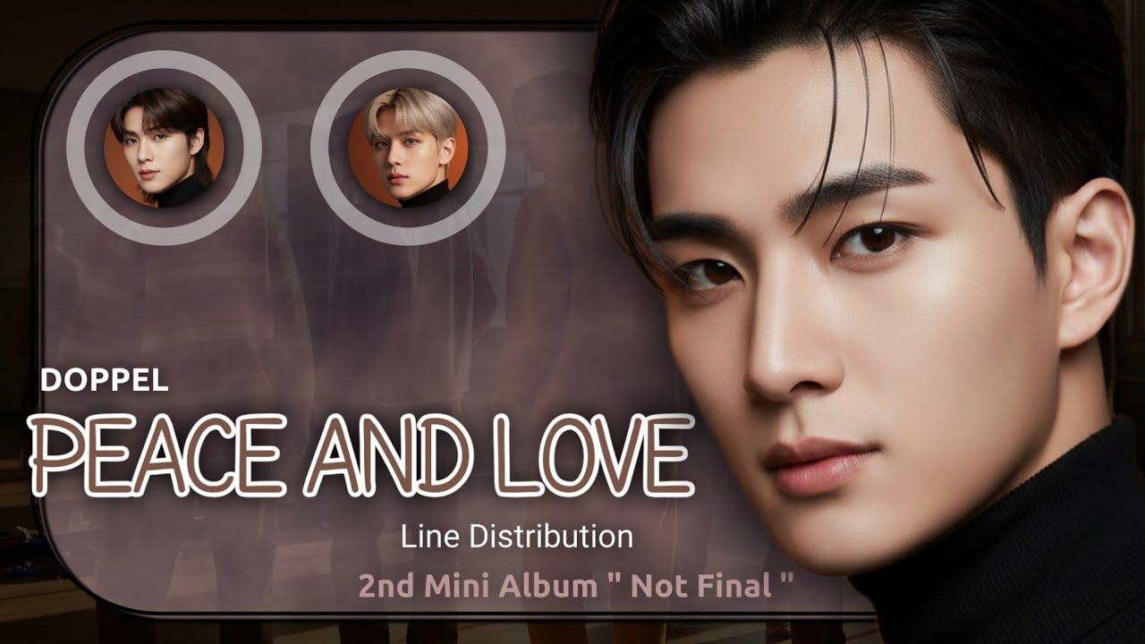 DOPPEL - ‘ PEACE AND LOVE ‘ line distribution