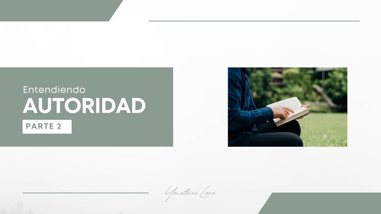 ENTENDIENDO AUTORIDAD 2