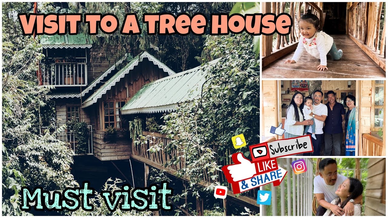 Visit to a Tree House || Full Treehouse Tour|| Treehouse Mirik || Vlog 2 of hometown || initwithpuja