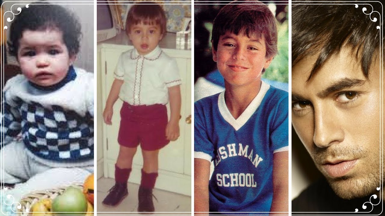 Enrique Iglesias 1975 - 2017 | Enrique Iglesias Changing Looks From 1 To 42 Years Old
