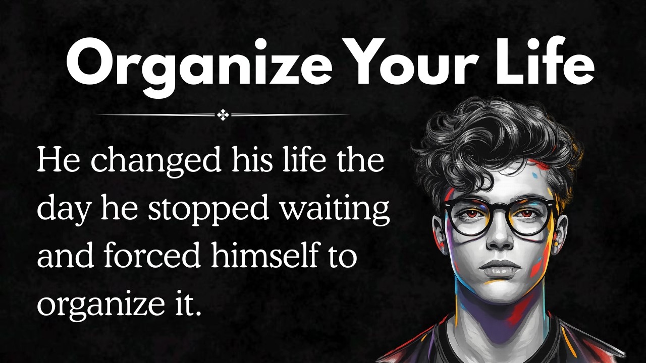 Force Yourself to Organize Your Life 🔥  English Story to Change Your Life  Learn English
