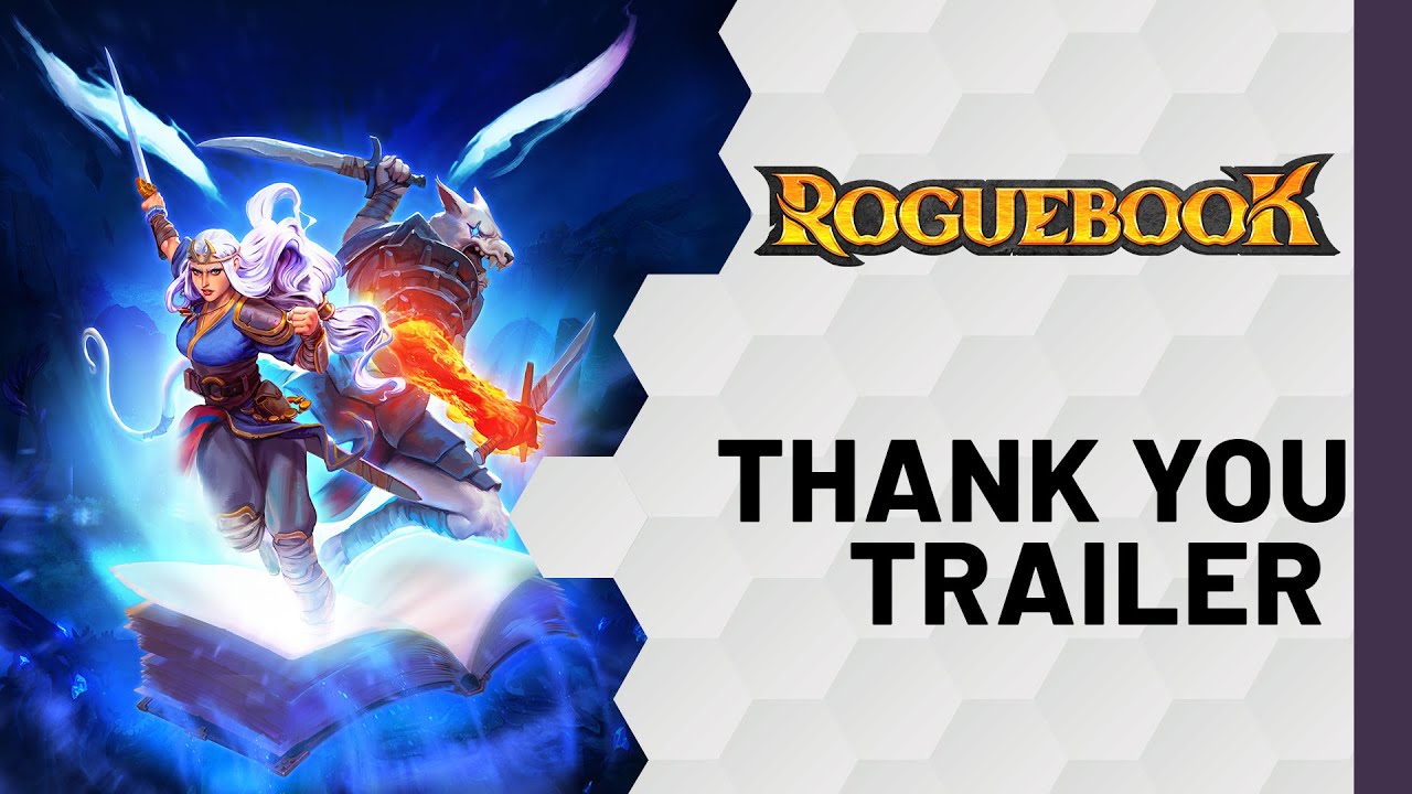 Roguebook - Demo Infographic & 'Thank You' Trailer