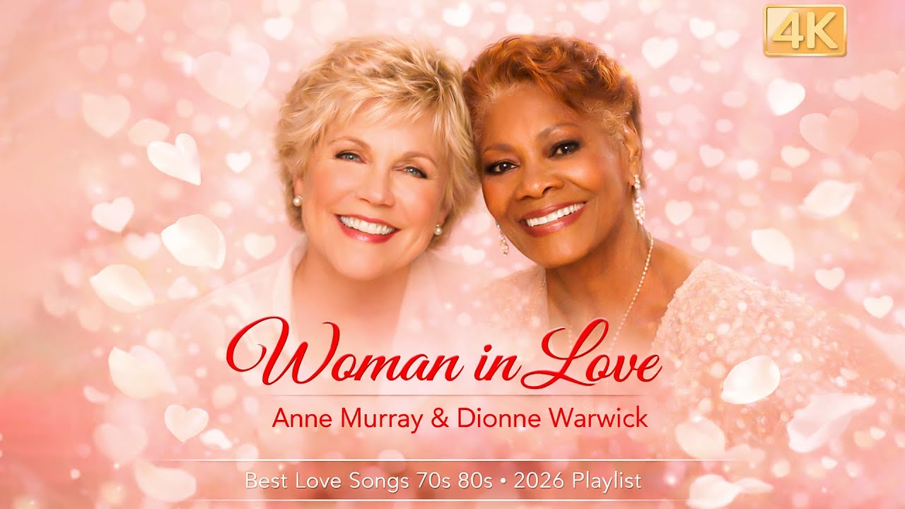 Woman in Love: Anne Murray & Dionne Warwick ❤️ Ultimate Love Song Collection 2026 [4K]
