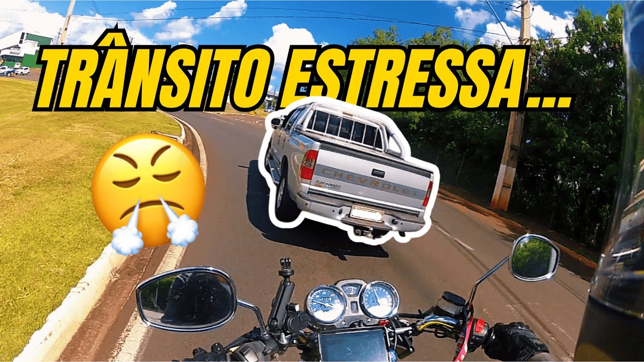 Me Estressei Duas Vezes no Trânsito 😤 | Motovlog Intruder 125