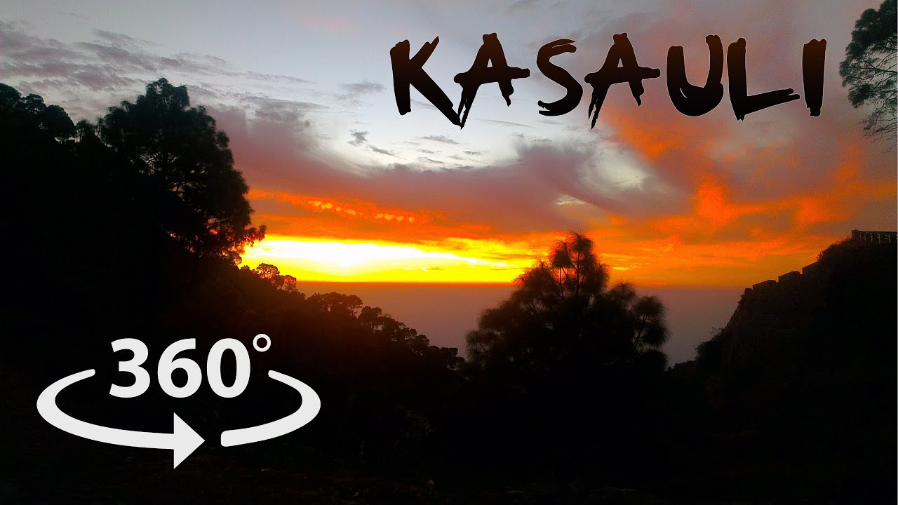 Chandigarh to Kasauli Road Trip 360 Video | Kasauli Market 360 Video | Kasauli Church 360 Video