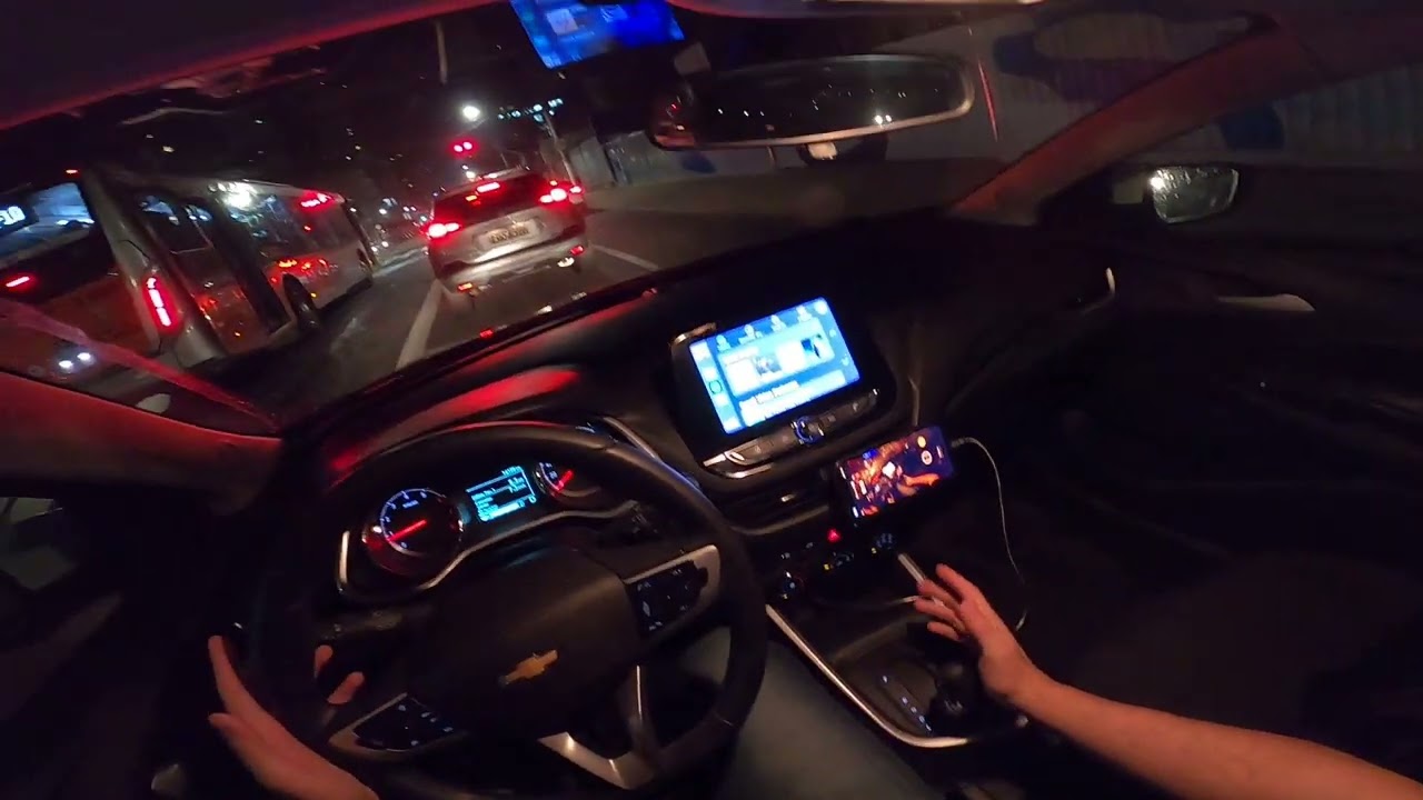 NIGHT DRIVE | CHEVROLET ONIX PLUS LTZ AT 2024 | TEST DRIVE ONBOARD POV GOPRO