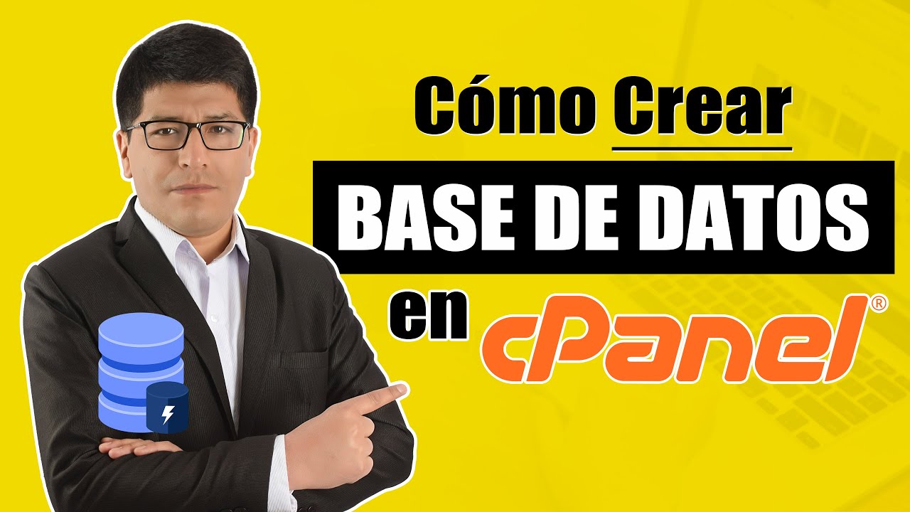 Cómo Crear una BASE DE DATOS en cPanel (PASO A PASO) - 2024
