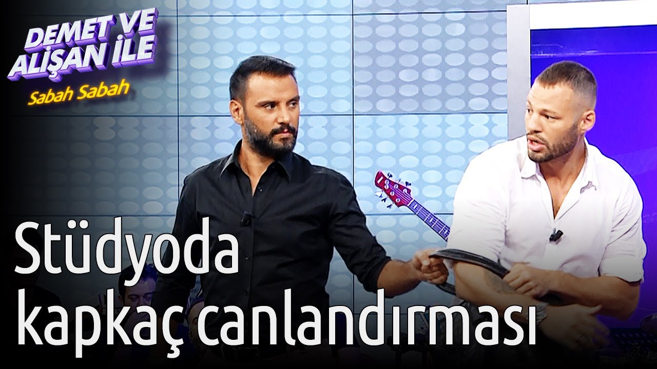 Demet ve Alişan ile Sabah Sabah | Stüdyoda Kapkaç Canlandırması