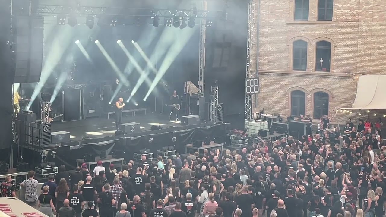 VÖLKERBALL nearly FULL LIVE Rammstein Tribute Show - Festung Mark Magdeburg (31.08.2024)