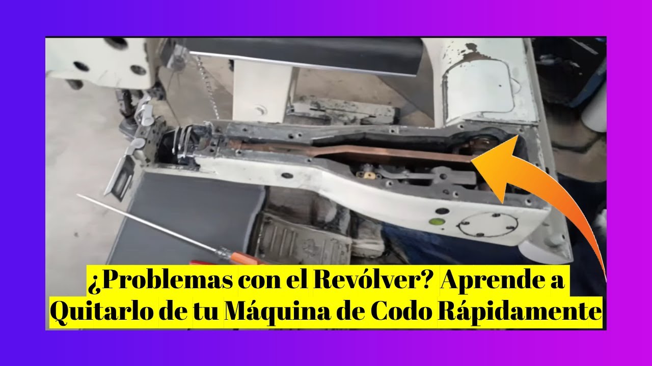 ¡Desmontaje Experto! Extrae el Revólver de tu Máquina Brother de Codo como un Pro 💡🔩