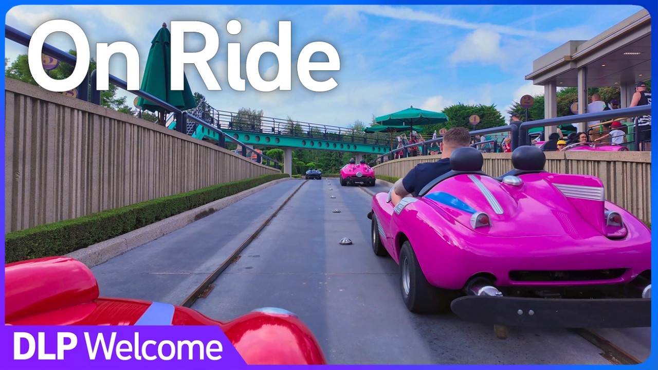 Autopia 100% Electric Car - Disneyland Paris