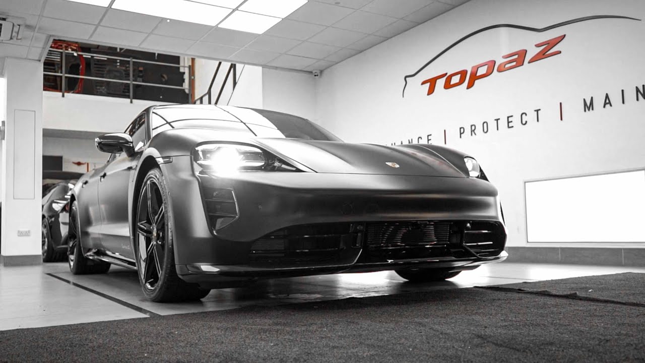 Porsche Taycan Turbo S STEALTH PPF Transformation