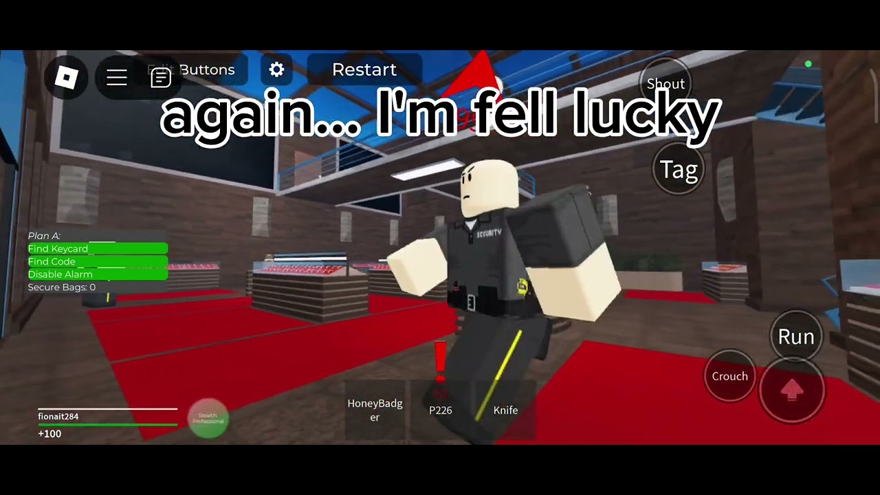 Elusive Roblox | Jewelry store pro difficult gameplay