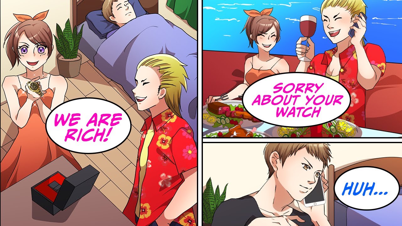 My brother stole my watch from me and ran off, but then... [Manga Dub]