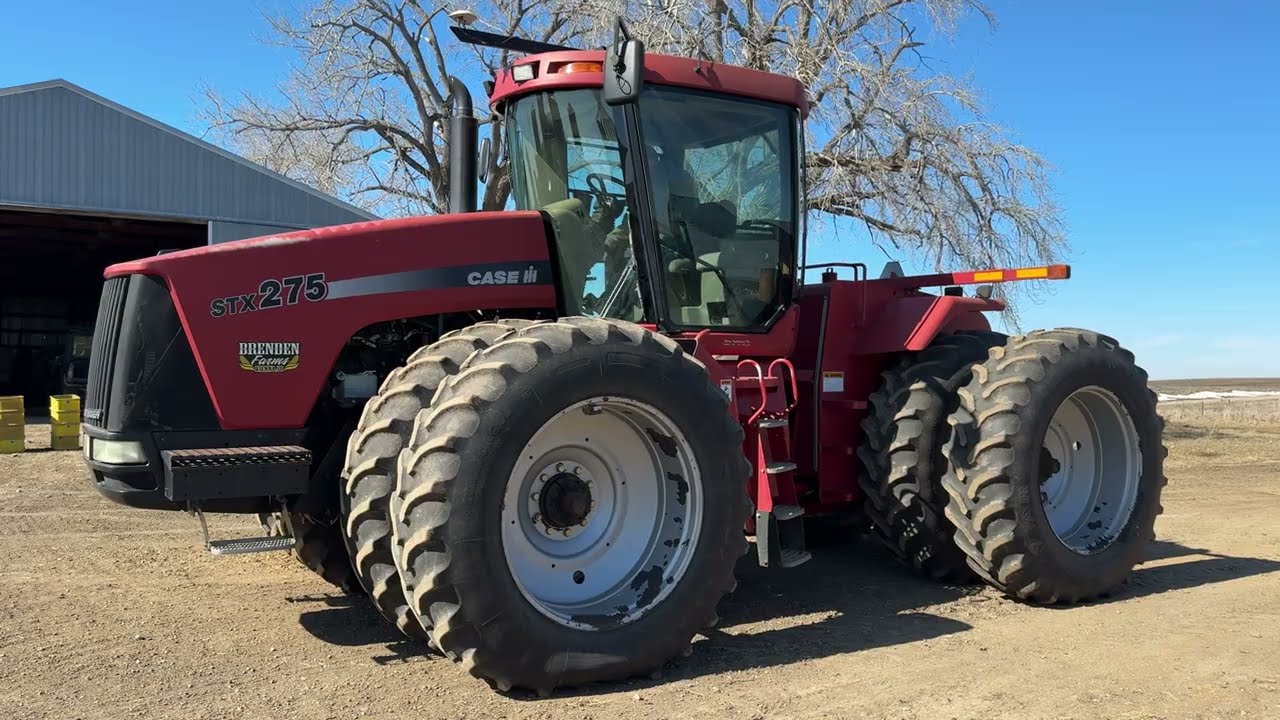 Case IH STX 275 4wd Tractor, 5,010 Hours, Left Hand Reverser, Some Recent Service Work Done