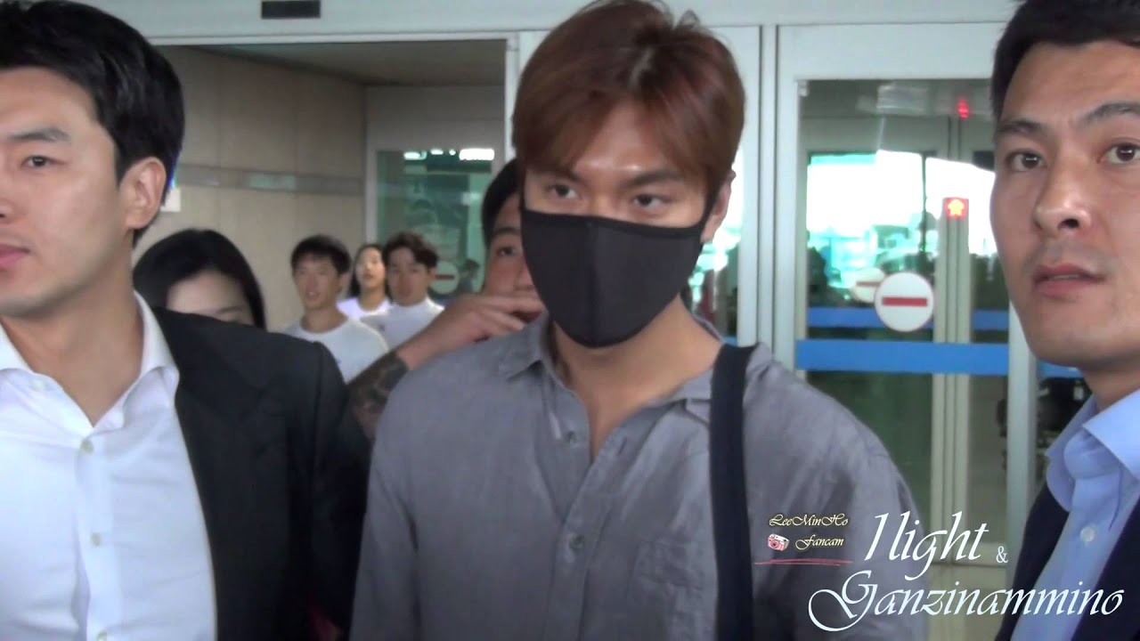 Lee Min Ho 20150711 Incheon Airport 입국