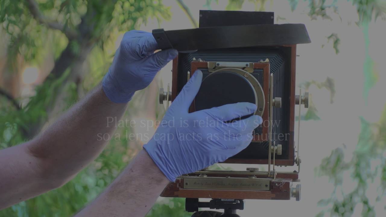 Making a daguerreotype