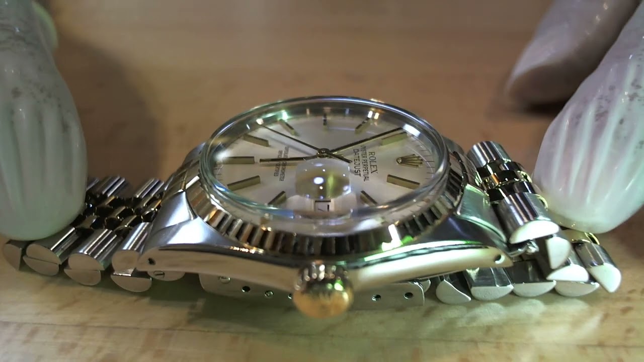 十點九分鐘錶ROLEX 16013 1980年出廠 勞力士男庄蠔式半金錶