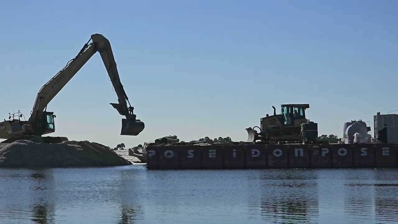February 2, 2026 Viking dredging barge returns