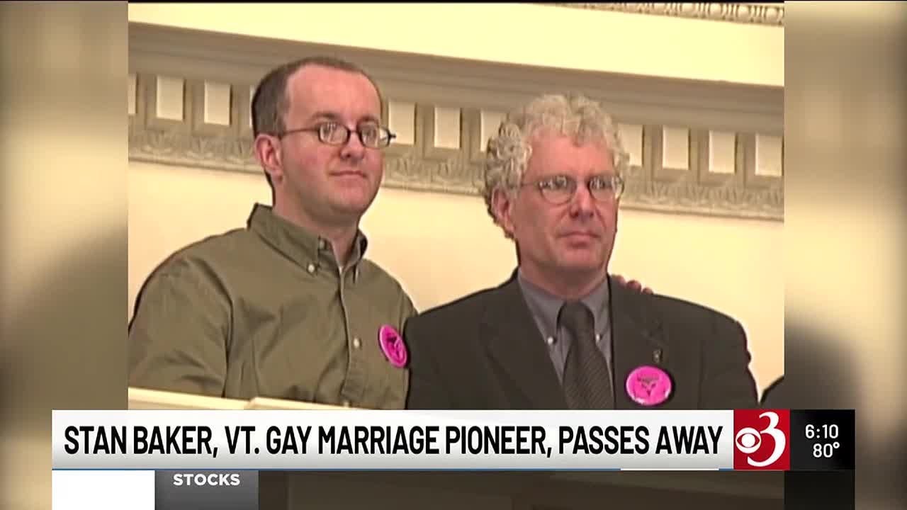 Stan Baker, trailblazer in Vermont's fight for civil unions, dies at 79