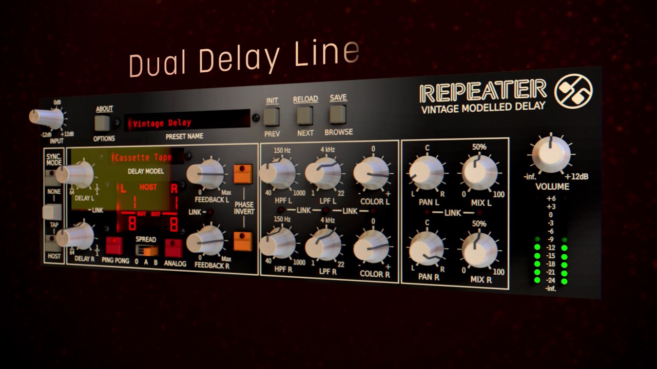 Repeater - The Vintage Modelled Delay
