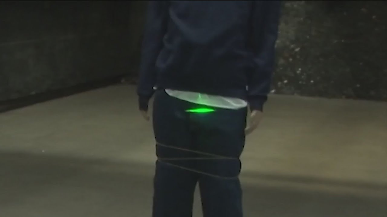 Police see demonstration of new non-lethal restraint system