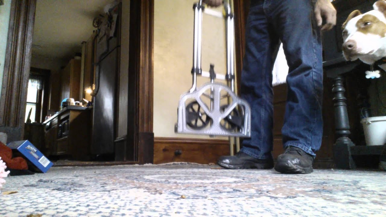 Harbor freight tools folding hand truck..