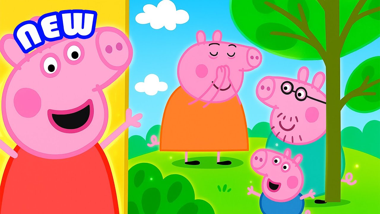 🐷 Peppa Pig Plays Hide and Seek 🎯 | Peppa Pig Funny Animation