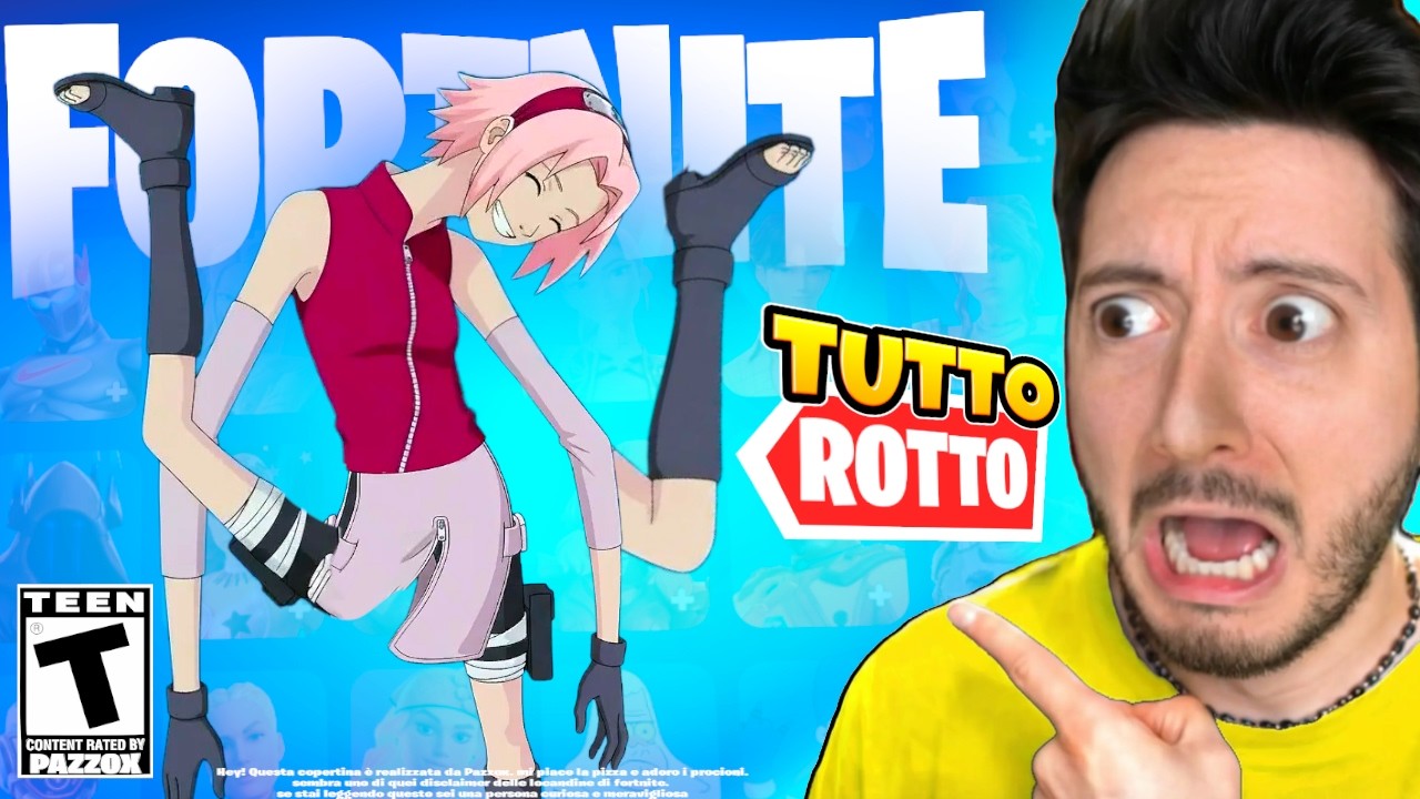 COSA HANNO FATTO ALLA SKIN DI SAKURA SU FORTNITE?! 😨