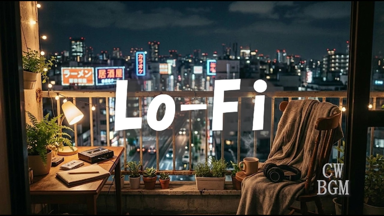 【Lofi Hip Hop】集中力が高まるChillなローファイ