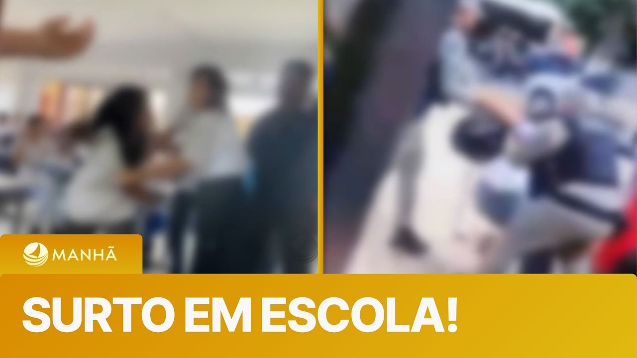 Estudante surta e agride colegas, professores e at&eacute; policiais