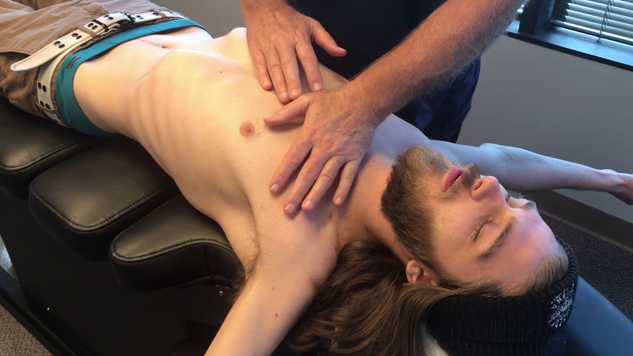 Chiropractic Adjustment Of Rib Cage Front & Back Helps Arizona Man Breathe Better