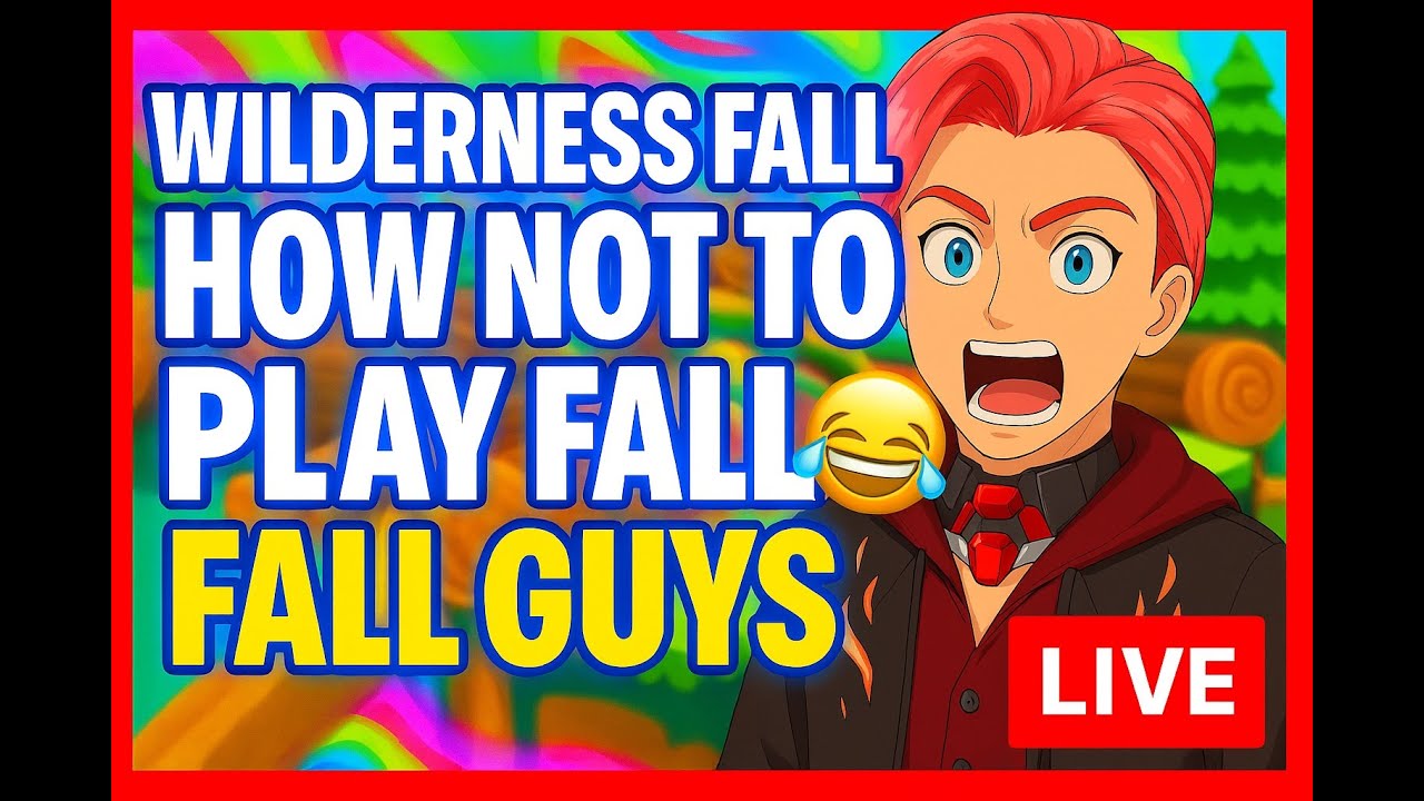Wilderness Fall… How NOT To Play Fall Guys 😂 | VTuber LIVE #fallguys #vtuber