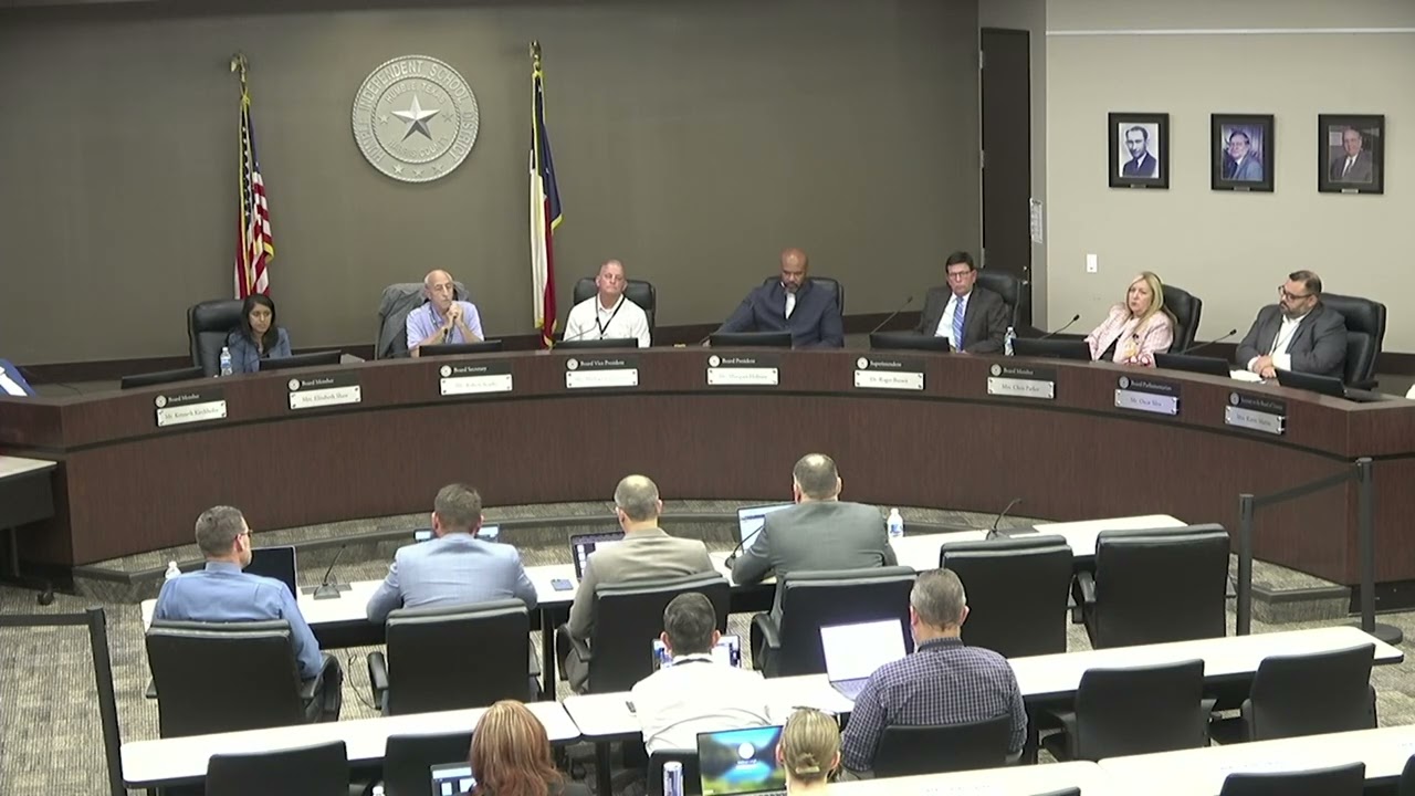 Humble ISD Special Board Meeting September 30, 2025